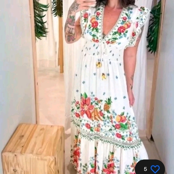 Fqrm Rio Banana Maxidress - Picture 4 of 11